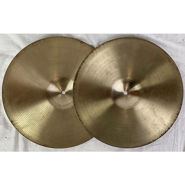 Used Zildjian 14in New Beat Hi Hat Pair Cymbal