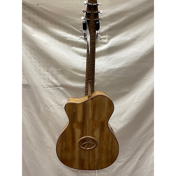 Used Used Oi! OB5 Handmade Natural Acoustic Bass Guitar