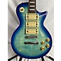 Used Used Firefly FFLP Blue Burst Solid Body Electric Guitar