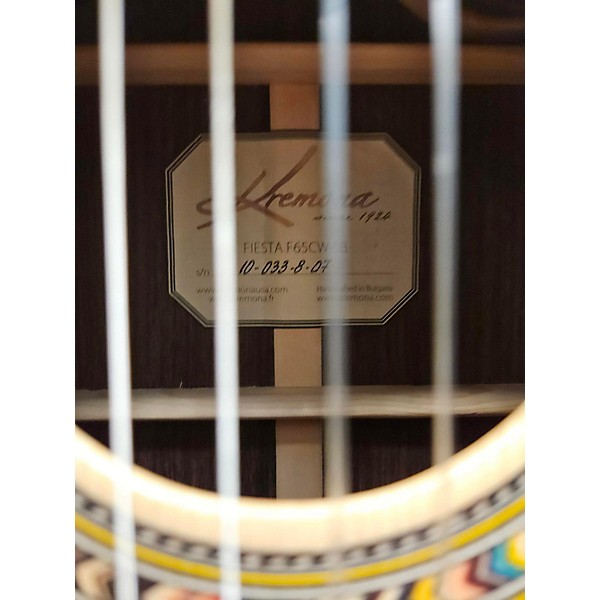 Used Kremona Fiesta F65CWSB Classical Acoustic Electric Guitar