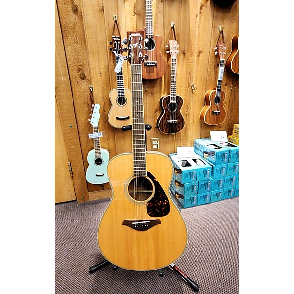 Used Yamaha FS720S Acoustic Guitar Natural | Guitar Center