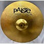 Used Paiste 18in 101 Brass Crash Ride Cymbal