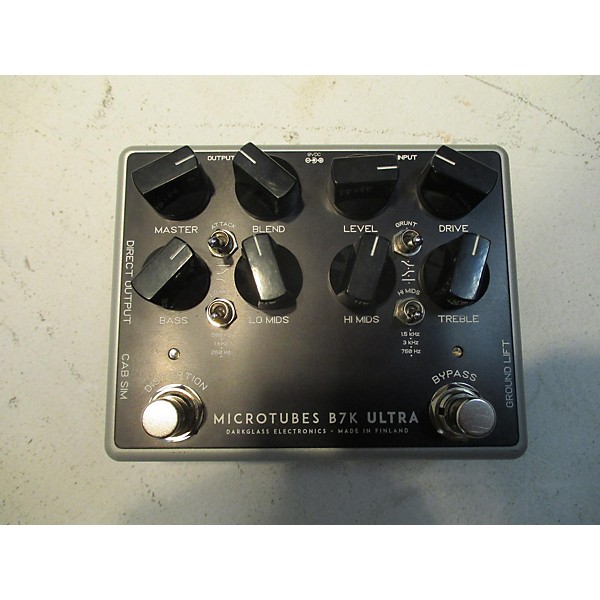 Used Darkglass Microtubes B7K Ultra V2 Bass Effect Pedal | Guitar