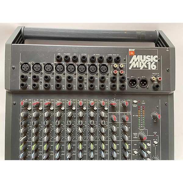 Used JBL Music Mixer 16 Powered Mixer