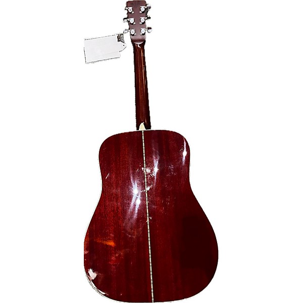 Used Vintage 1970s MORRIS W-39M Natural Acoustic Guitar