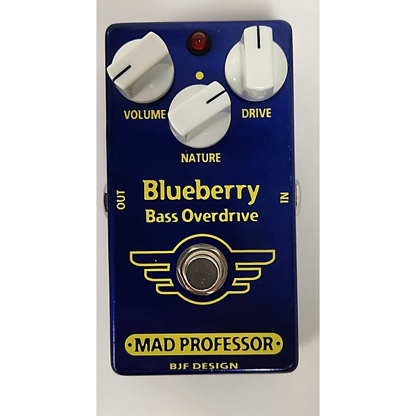 Used Mad Professor Blueberry Bass Overdrive Bass Effect Pedal