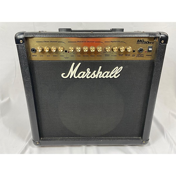 Used Marshall MG50DFX 1x12 50W Guitar Combo Amp | Guitar Center