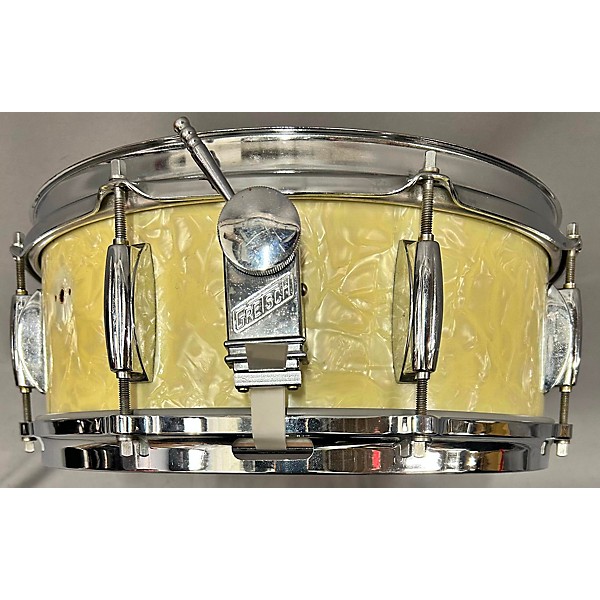 Used Gretsch Drums 1960s 5.5X14 Round Badge Snare Drum