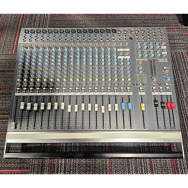 Used Allen & Heath PA20CP Powered Mixer 20Ch 500Wa Powered Mixer