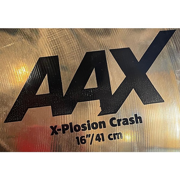 Used SABIAN 16in AAX X-Plosion Crash Cymbal