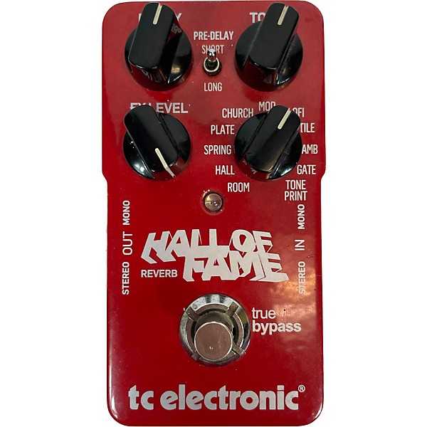 Used TC Electronic Hall Of Fame Reverb Effect Pedal | Guitar Center