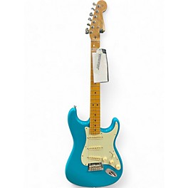 Used Fender American Professional II Stratocaster MIAMI BLUE Solid Body Electric Guitar