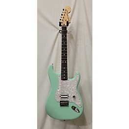 Used Fender Used Fender Tom Delonge Signature Stratocaster Surf Green Solid Body Electric Guitar