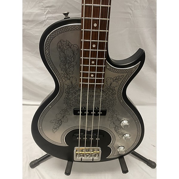 Used Zemaitis A22mfbk Electric Bass Guitar