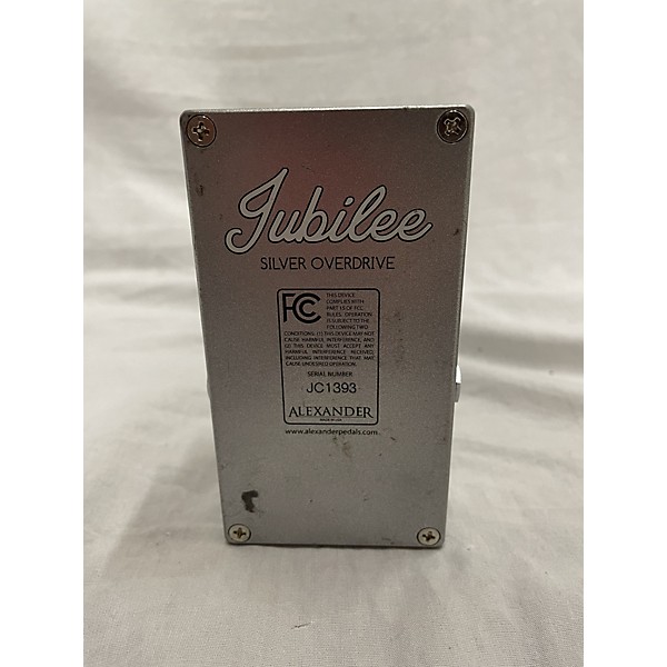 Used Used ALEXANDER JUBILEE SILVER OVERDRIVE Effect Pedal