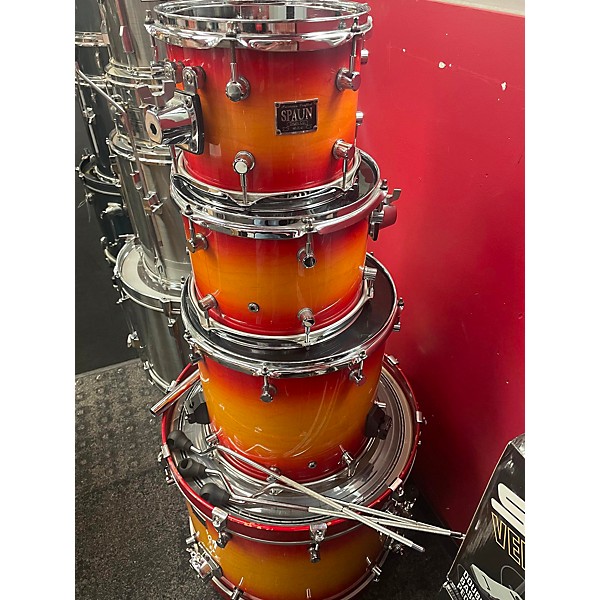 Used Spaun Custom Series Drum Kit