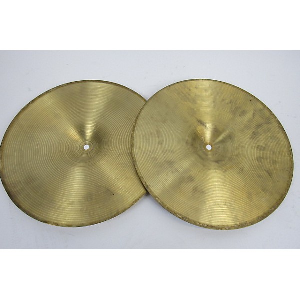 Used Wuhan 14in 457 Hi Hat Pair Cymbal