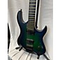 Used Kiesel Osiris 6 Green/Blue Burst Solid Body Electric Guitar thumbnail