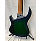 Used Kiesel Osiris 6 Green/Blue Burst Solid Body Electric Guitar