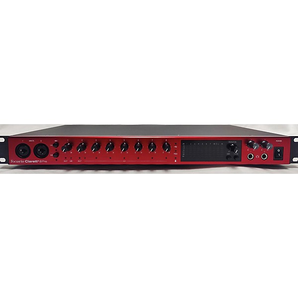 Used Focusrite Clarett+ 8pre USB Audio Interface