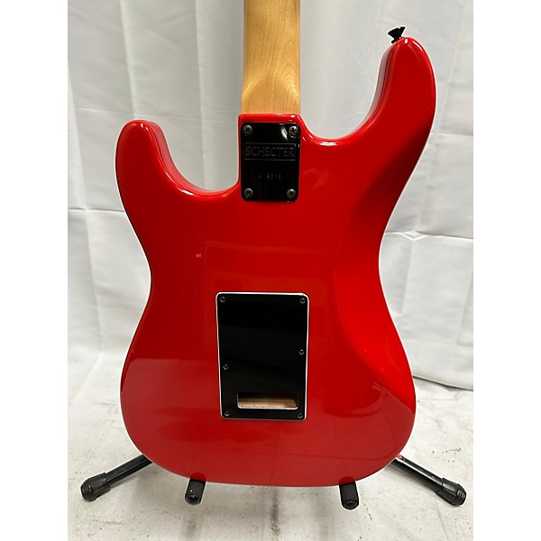 Used Schecter Guitar Research Used Schecter Guitar Research S Body HHSS Red Solid Body Electric Guitar