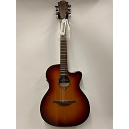 Used Lag Guitars Used Lag Guitars T100ASCE-BRS 2 Tone Sunburst Acoustic Electric Guitar