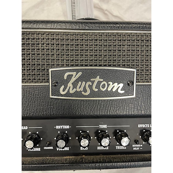 Used Kustom KG100HFX Solid State Guitar Amp Head
