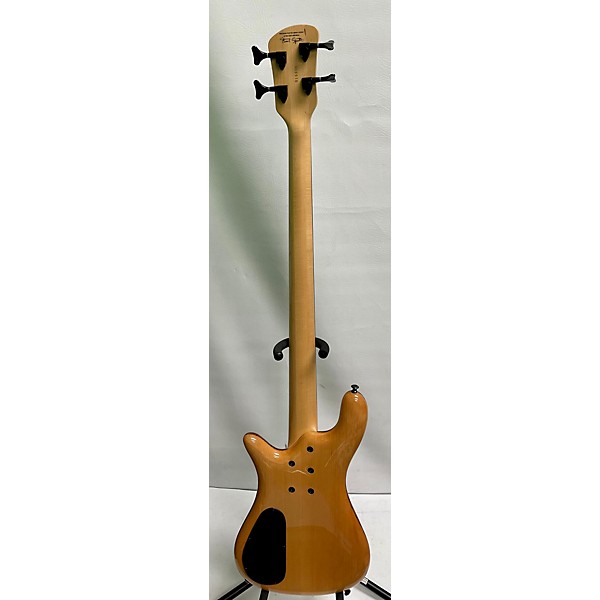 Used Spector Rebop 4 "Zebop" Zebrawood Electric Bass Guitar