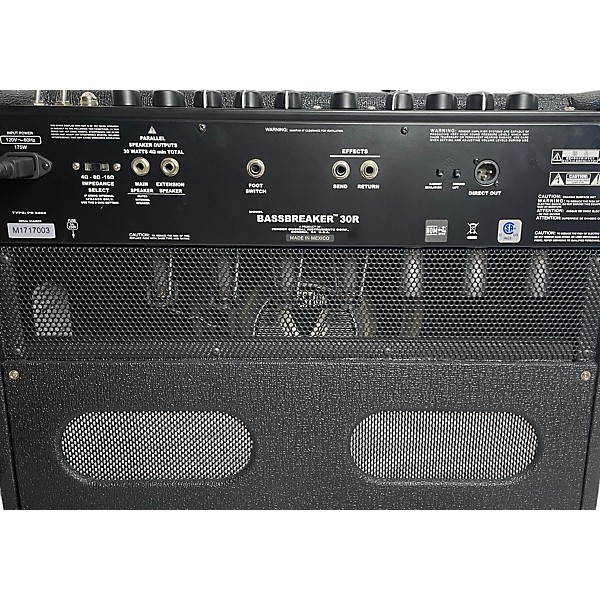 Used Fender Bassbreaker 30R Tube Guitar Combo Amp