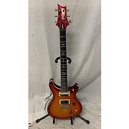 Used PRS Used PRS SE Custom 24 Cherry Burst Solid Body Electric Guitar