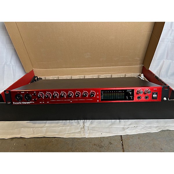 Used Focusrite Clarett 8Pre Thunderbolt Audio Interface