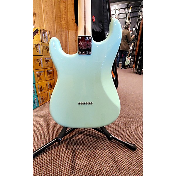 Used Fender Used Fender Tom Delonge Signature Stratocaster Seafoam Green Solid Body Electric Guitar