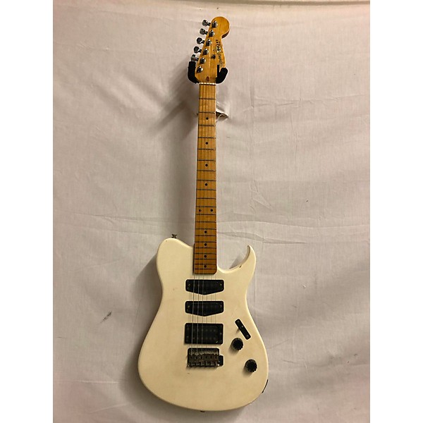 Used Squier Used Squier Bullet HST White Solid Body Electric Guitar