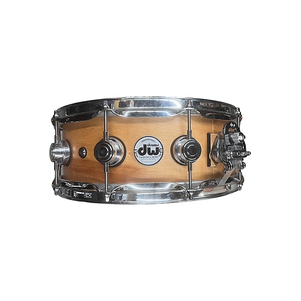 Used DW 5.5X14.5 Collector's Series Finish Ply Super Solid Maple Snare Drum