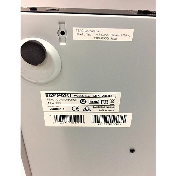Used TASCAM DP-24SD MultiTrack Recorder