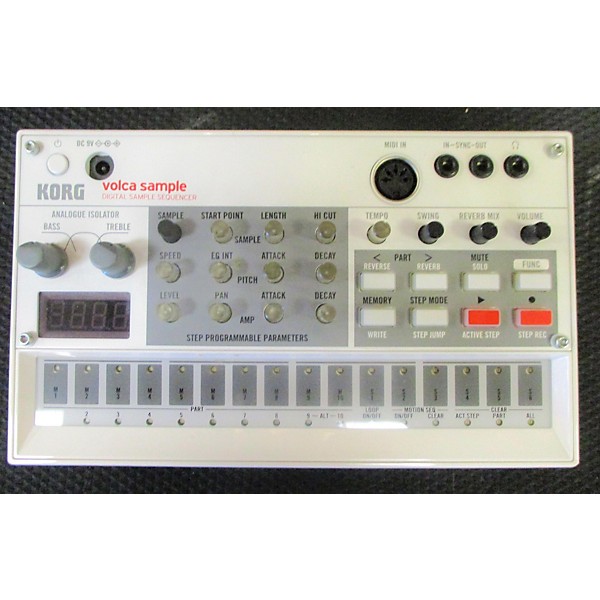 Used KORG Volca Sample Sound Module
