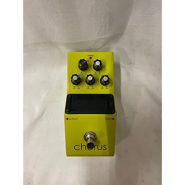 Used Starcaster by Fender Chorus Effect Pedal