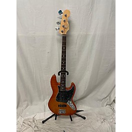 Used Fender Used Fender American Select Active Jazz Bass Amber Electric Bass Guitar