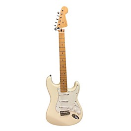 Used Fender Used Fender American Standard Stratocaster HSS Olympic White Solid Body Electric Guitar