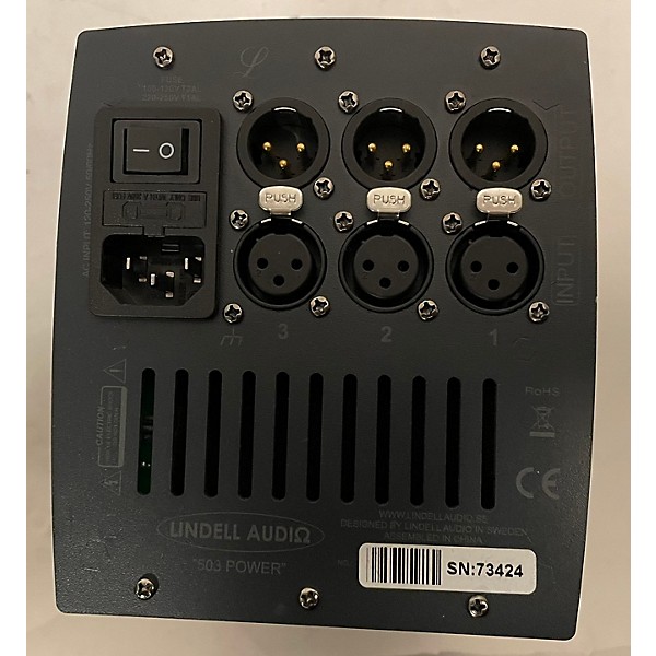 Used Lindell Audio Power 503 Rack Equipment