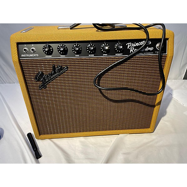 Used Fender 1965 Princeton Reverb 12W 1x10 Tube Guitar Combo Amp