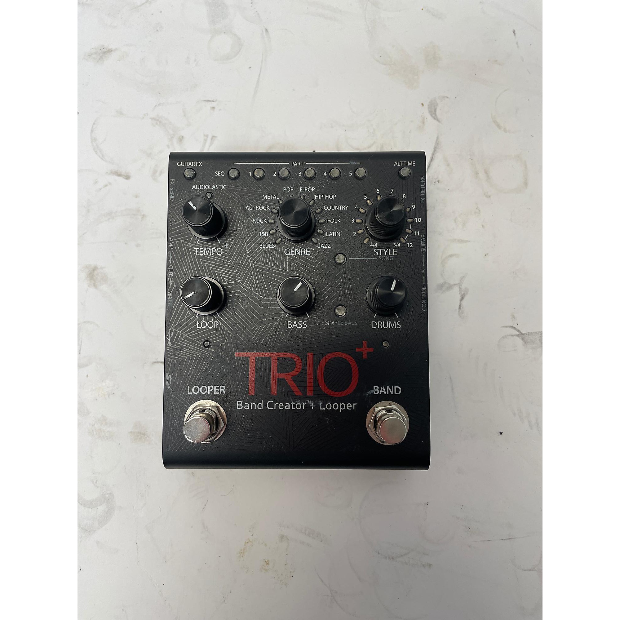 Used DigiTech Trio+ Band Creator Plus Looper Pedal | Guitar Center