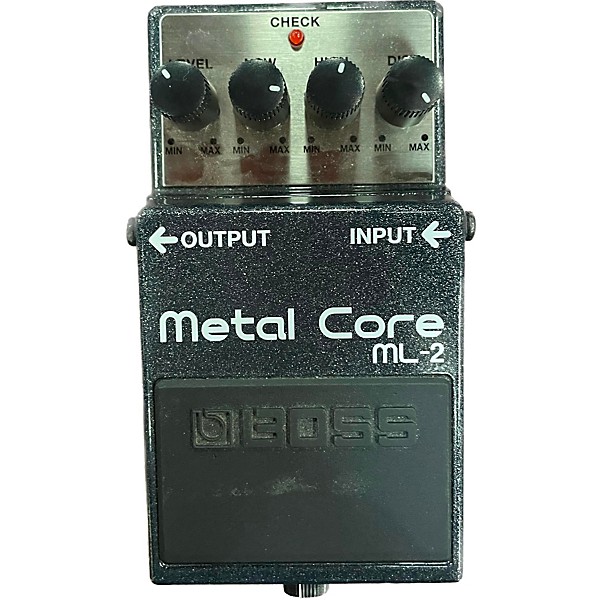 Used BOSS ML2 Metal Core Distortion Effect Pedal
