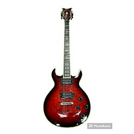 Used Schecter Guitar Research Used Schecter Guitar Research S-1 Elite Red To Black Fade Solid Body Electric Guitar