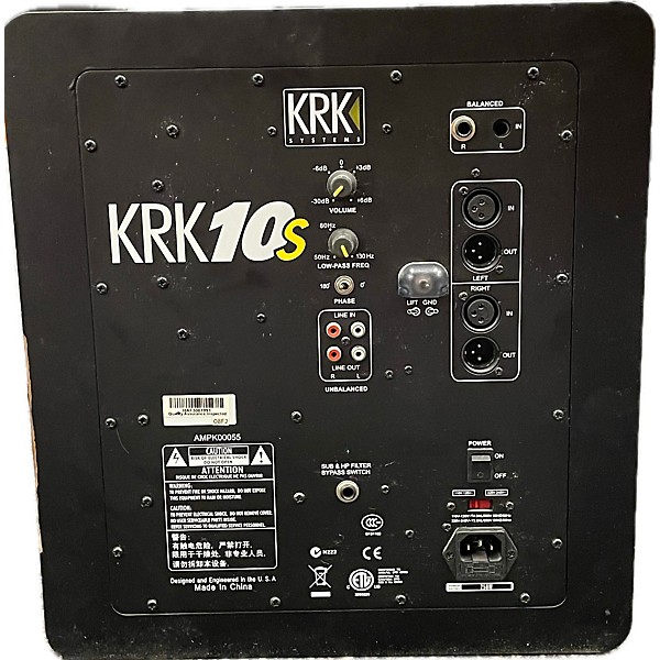 Used KRK 10S Subwoofer