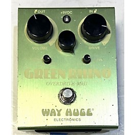 Used Way Huge Electronics Used Way Huge Electronics WHE202 Green Rhino Overdrive Effect Pedal