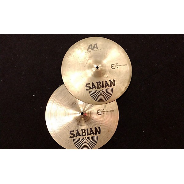 Used SABIAN 14in AA REGULAR HATS Cymbal