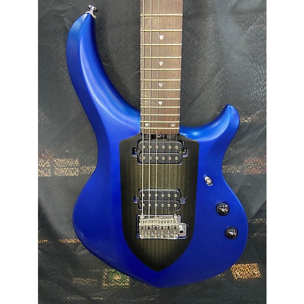 Used Sterling by Music Man Used Sterling By Music Man MAJ100 Siberian Sapphire Solid Body Electric Guitar