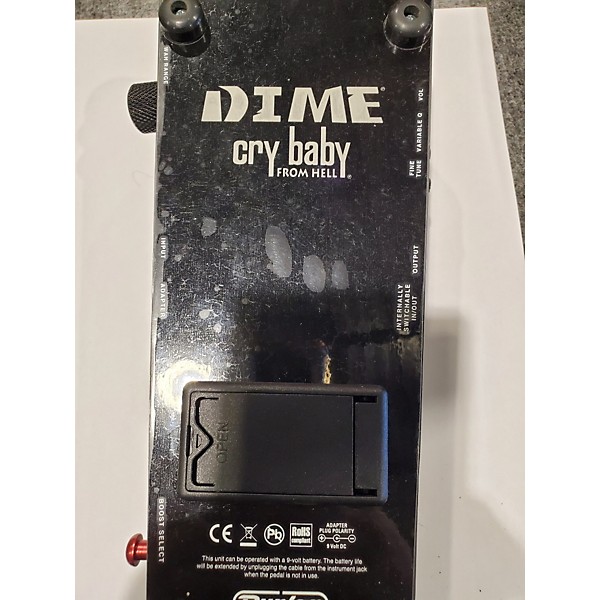 Used Dunlop CRYBABY FROM HELL Effect Pedal