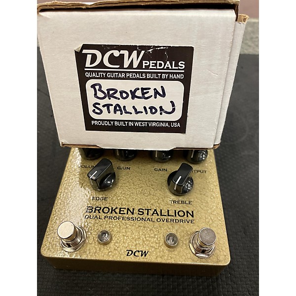 Used Used DCW Pedals Broken Stallion Effect Pedal